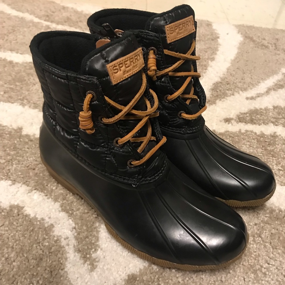 sperry duck boots ♡